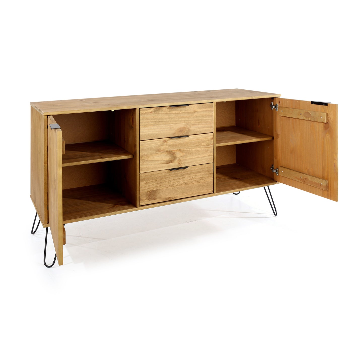 medium sideboard with 2 doors, 3 drawers