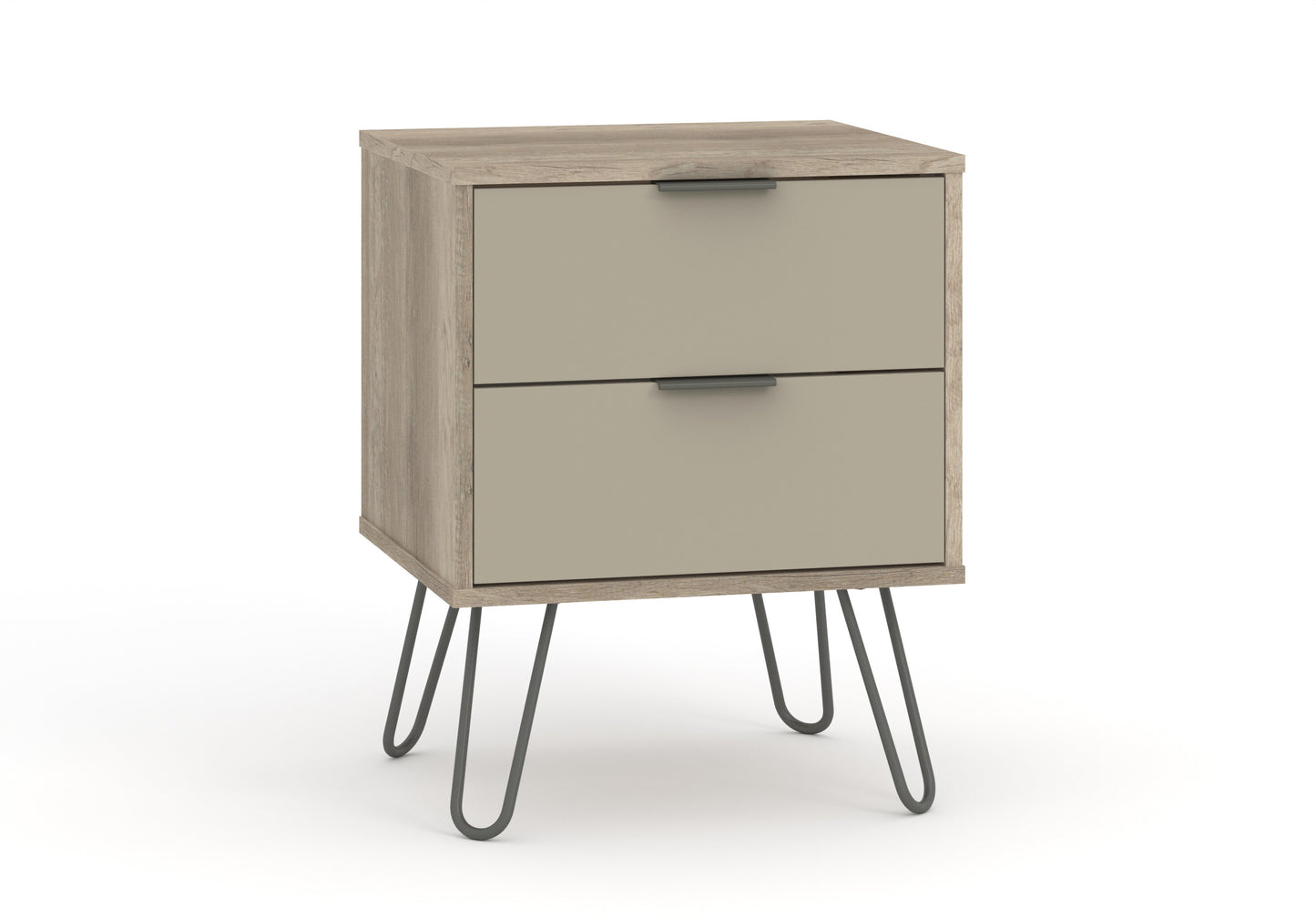 2 drawer bedside cabinet