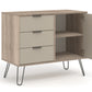 small sideboard with 1 doors, 3 drawers