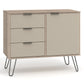 small sideboard with 1 doors, 3 drawers