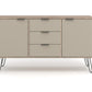 medium sideboard with 2 doors, 3 drawers