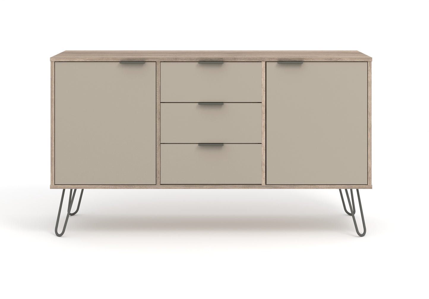 medium sideboard with 2 doors, 3 drawers