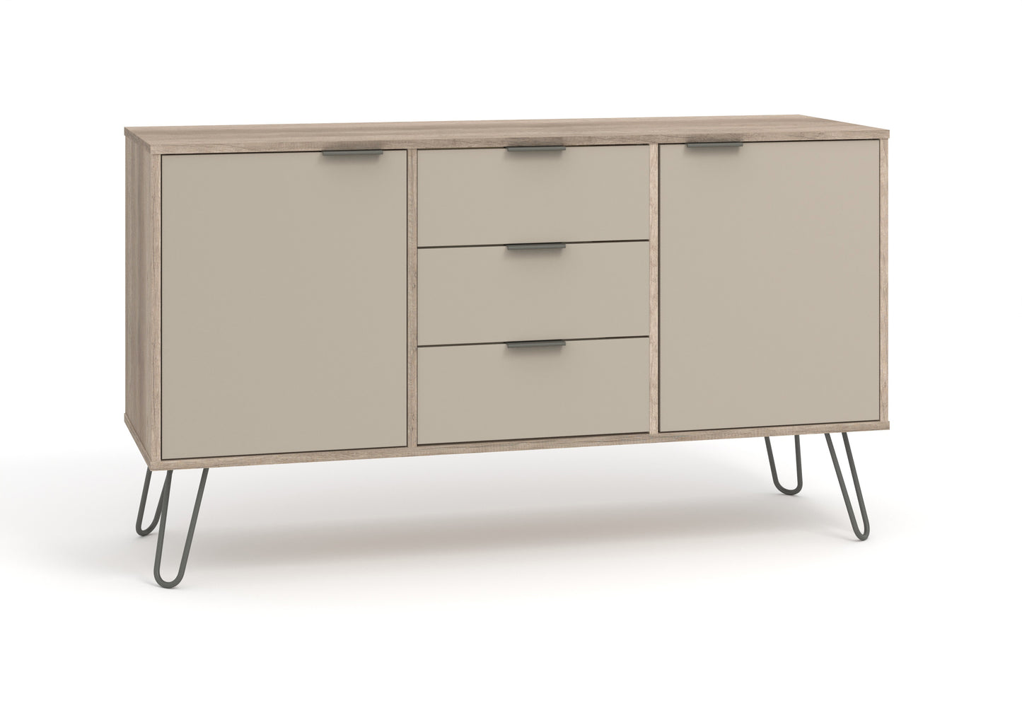 medium sideboard with 2 doors, 3 drawers