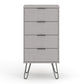 4 drawer narrow chest of drawers