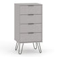 4 drawer narrow chest of drawers