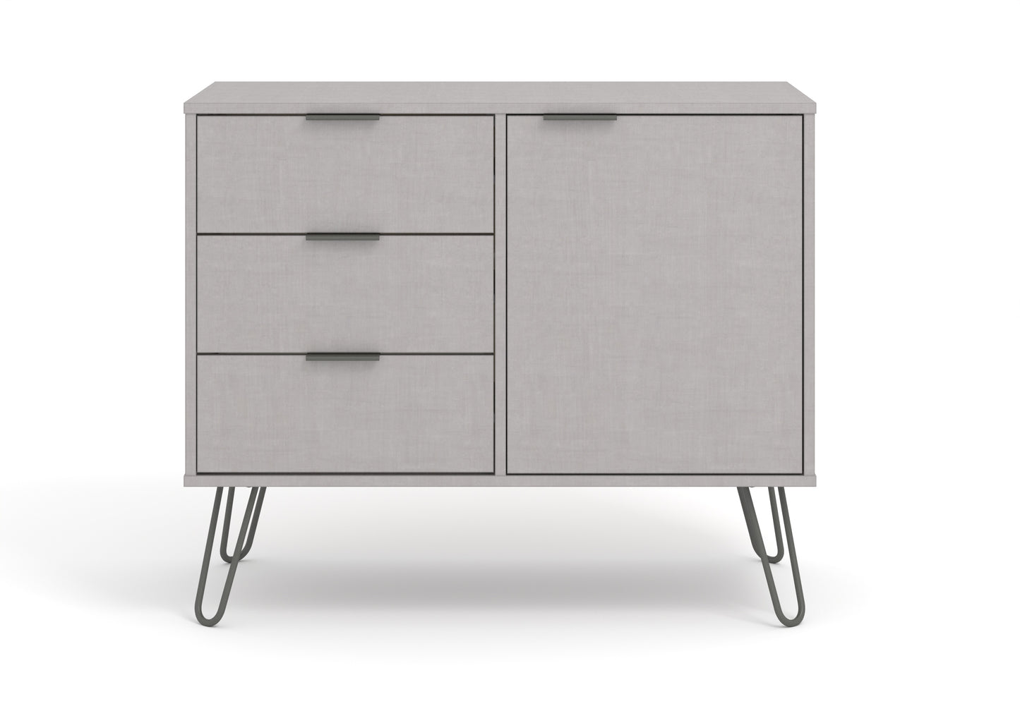 small sideboard with 1 doors, 3 drawers