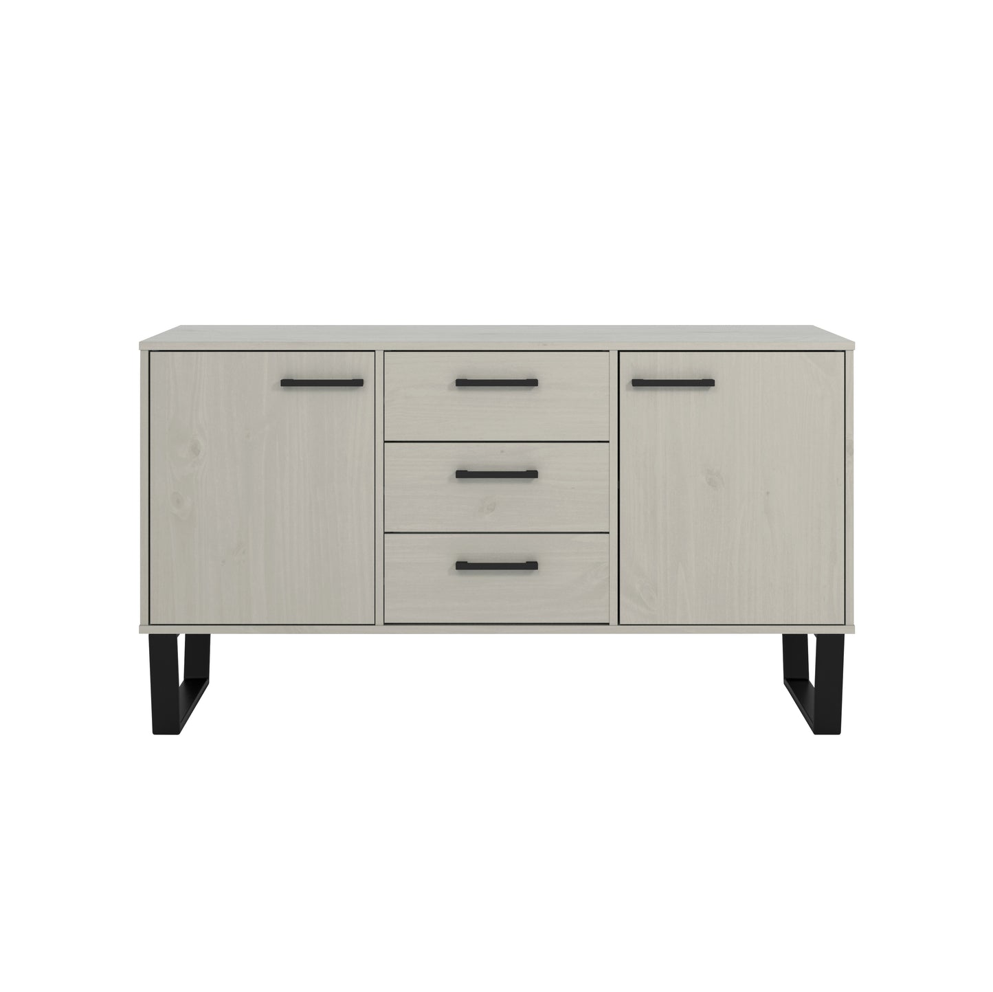 medium sideboard with 2 doors, 3 drawers