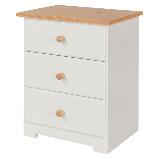 3 drawer bedside cabinet