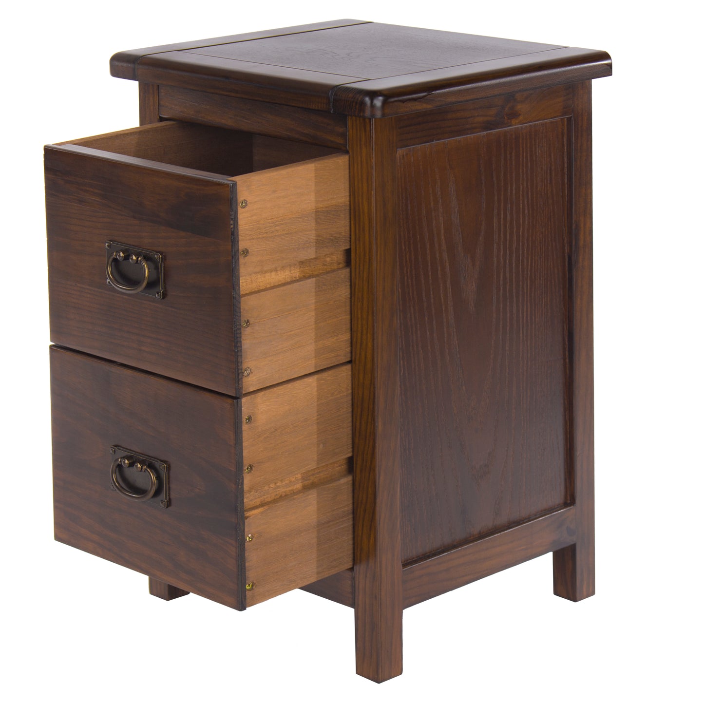 2 drawer petite bedside cabinet