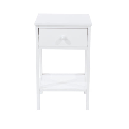 shaker, 1 drawer petite bedside cabinet