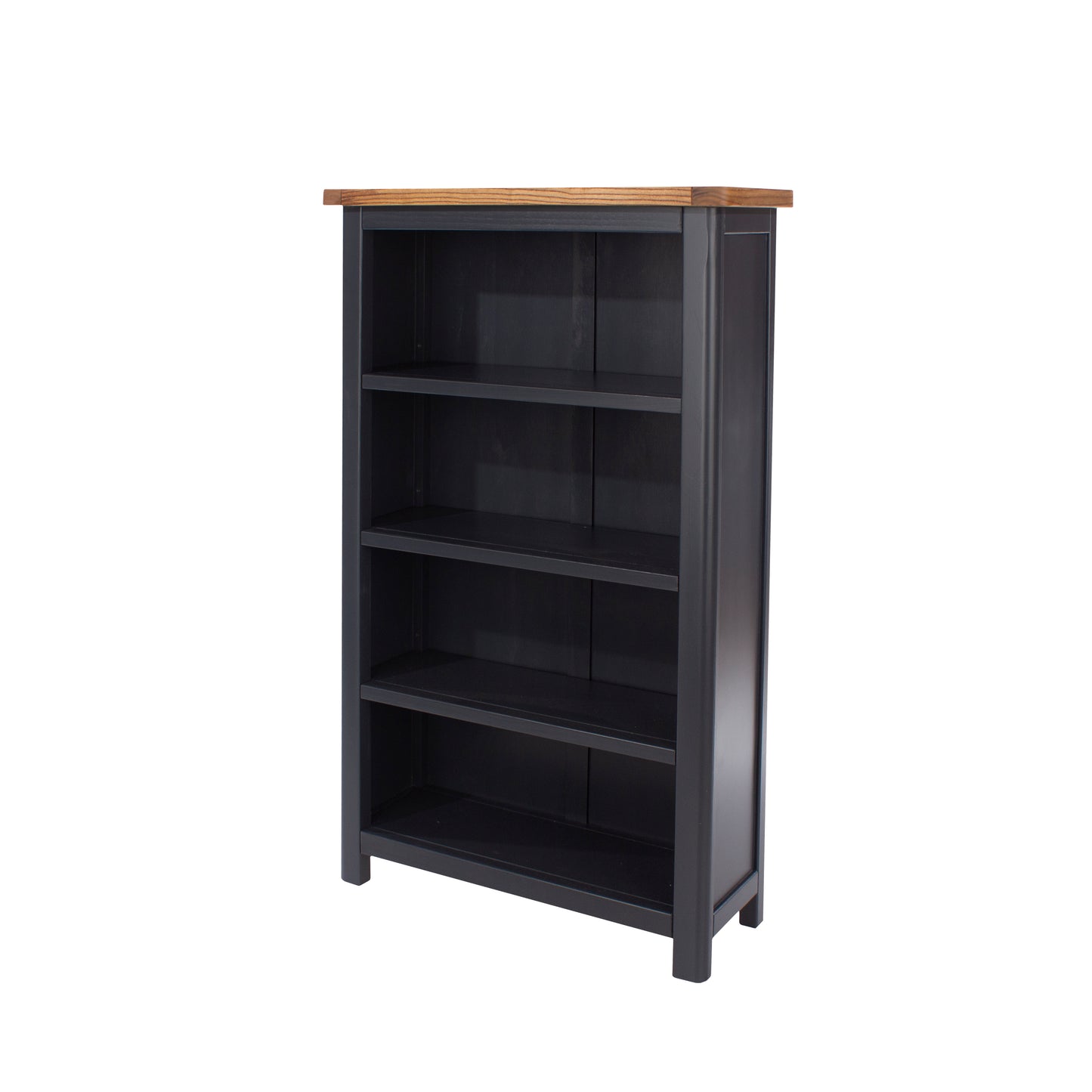 3 shelf narrow bookcase