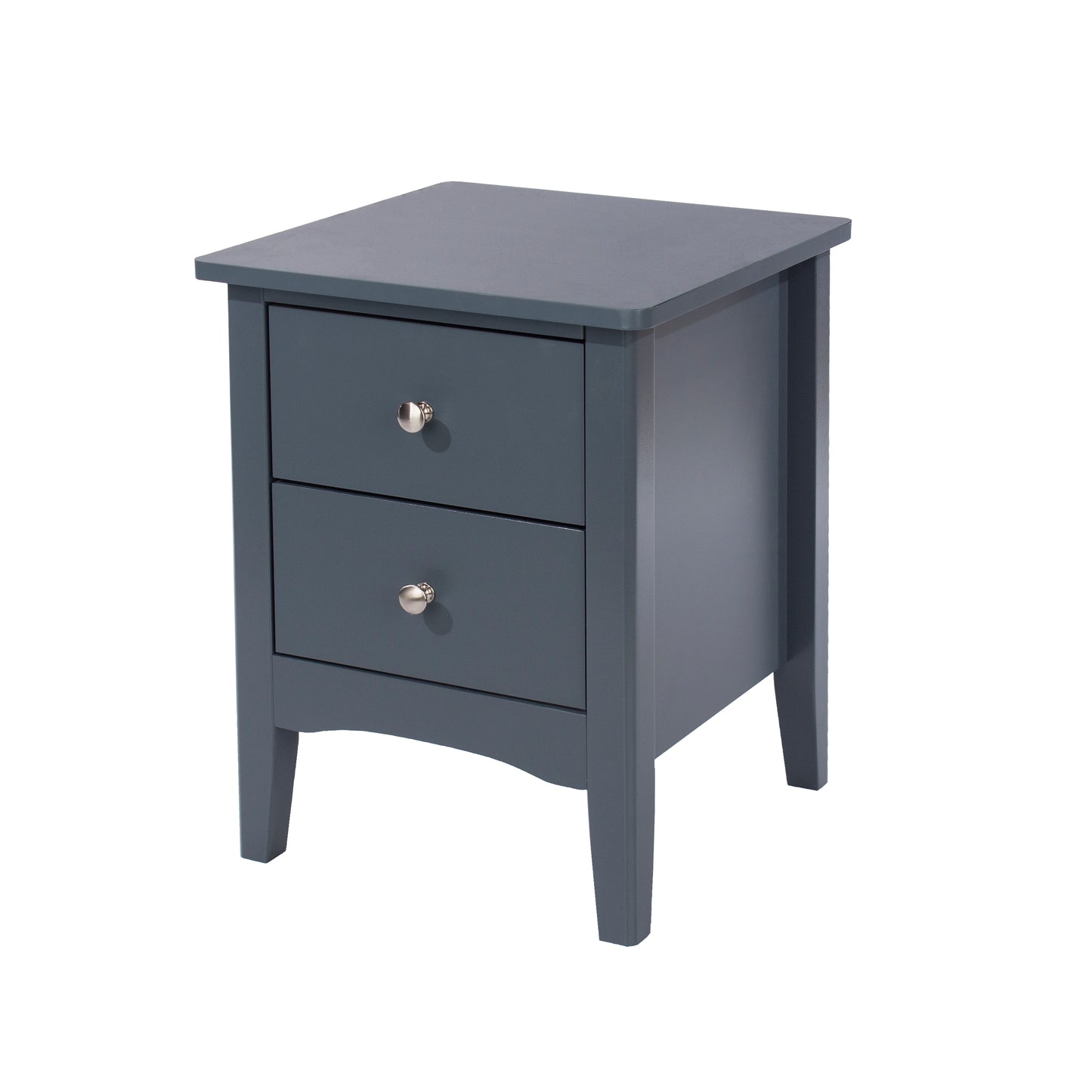 2 petite drawer bedside cabinet