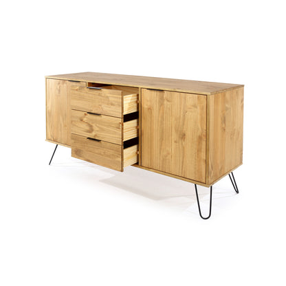 medium sideboard with 2 doors, 3 drawers