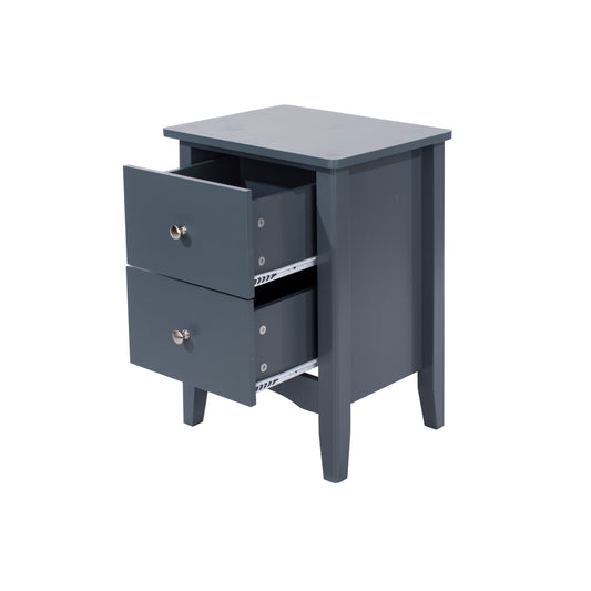 2 drawer bedside cabinet