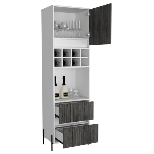 tall bar cabinet