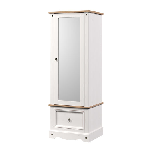 armoire with mirrored door