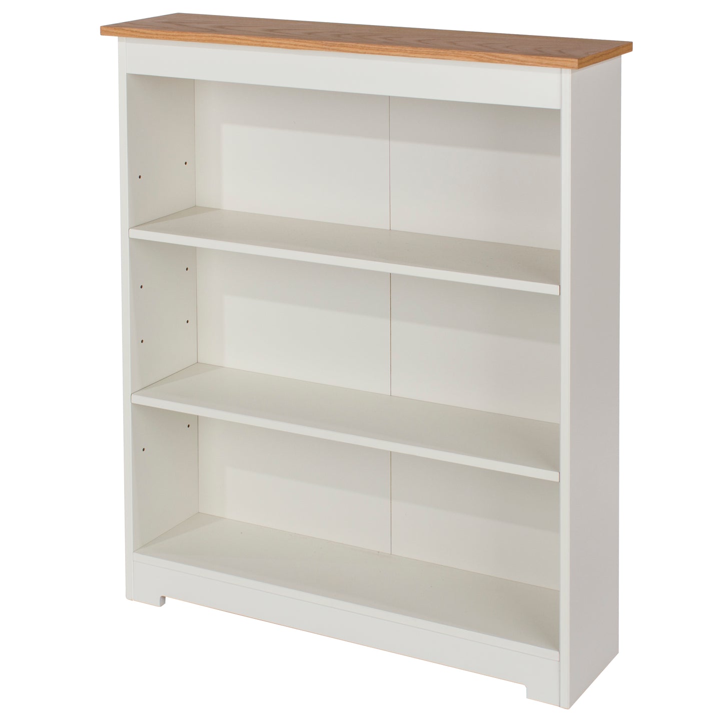 low wide bookcase