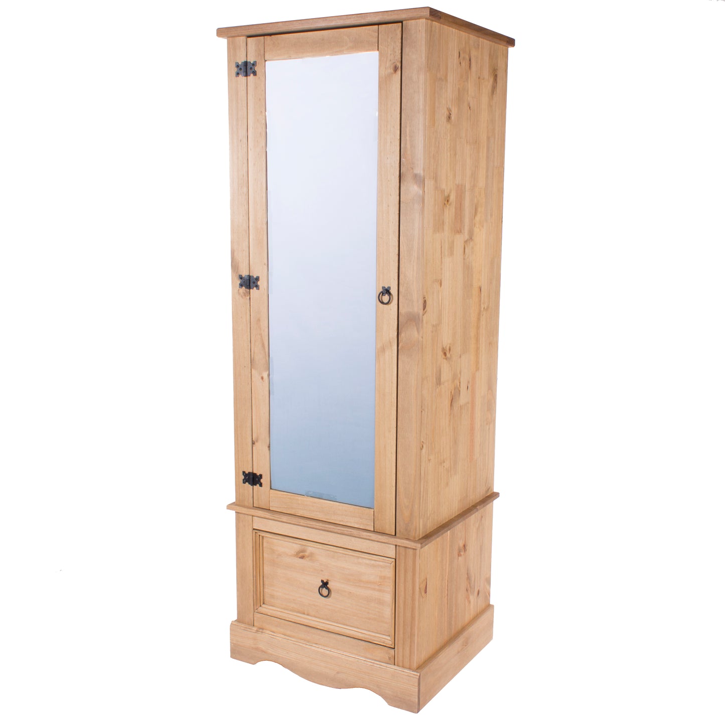 armoire with mirrored door