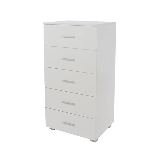 5 narrow tall chest of drawers