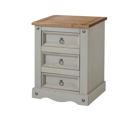 3 drawer bedside cabinet