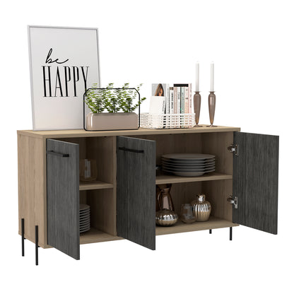 medium sideboard with 3 doors