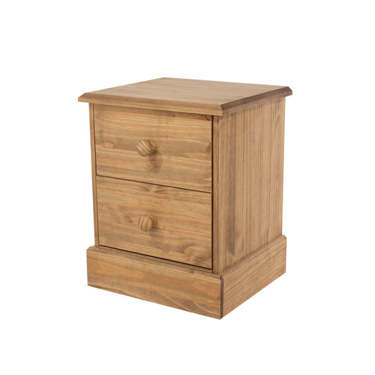 2 drawer bedside cabinet