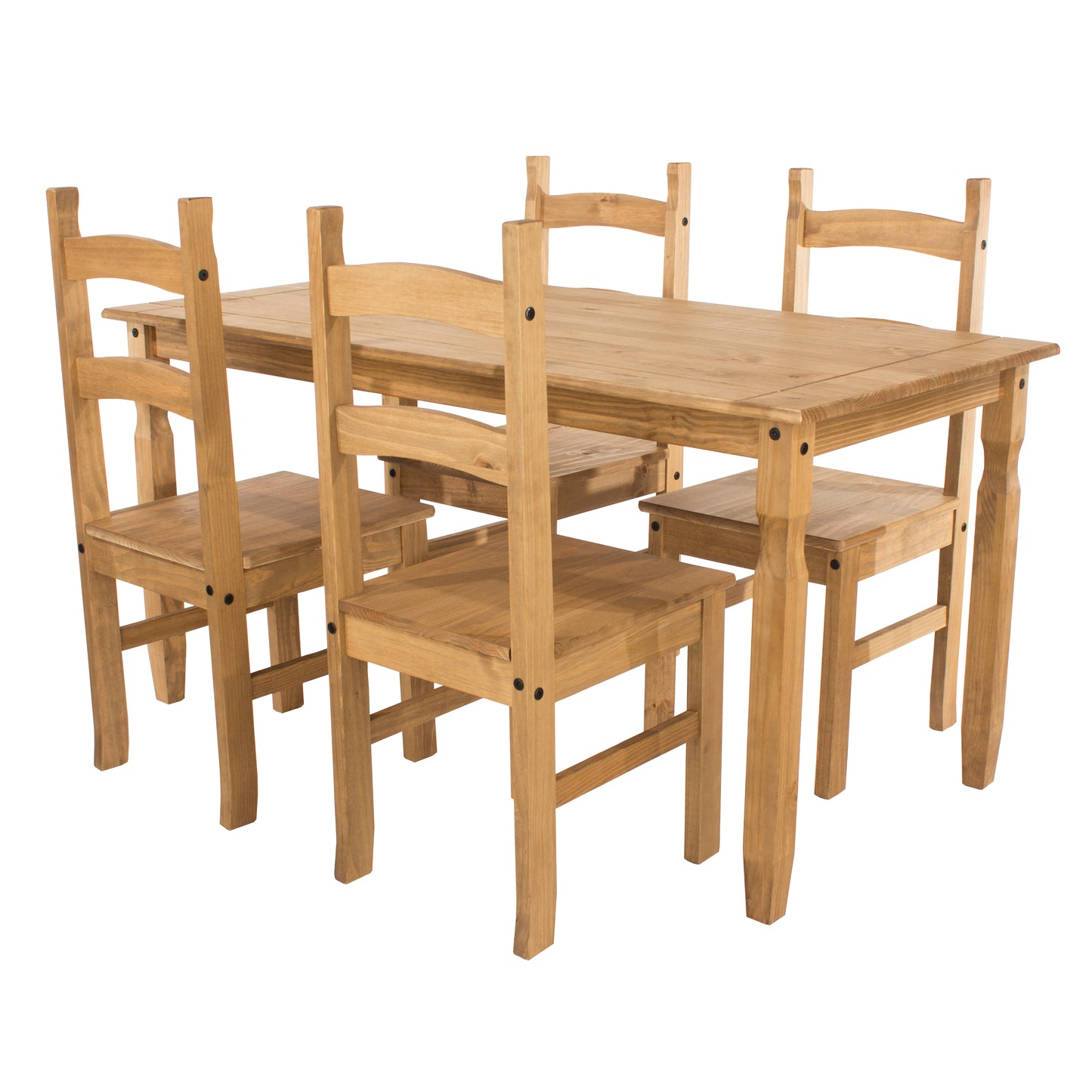 rectangular dining table & 4 chair SET