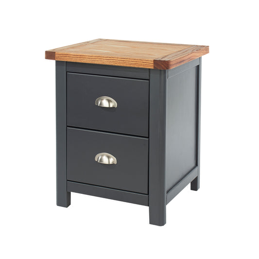 2 drawer bedside cabinet