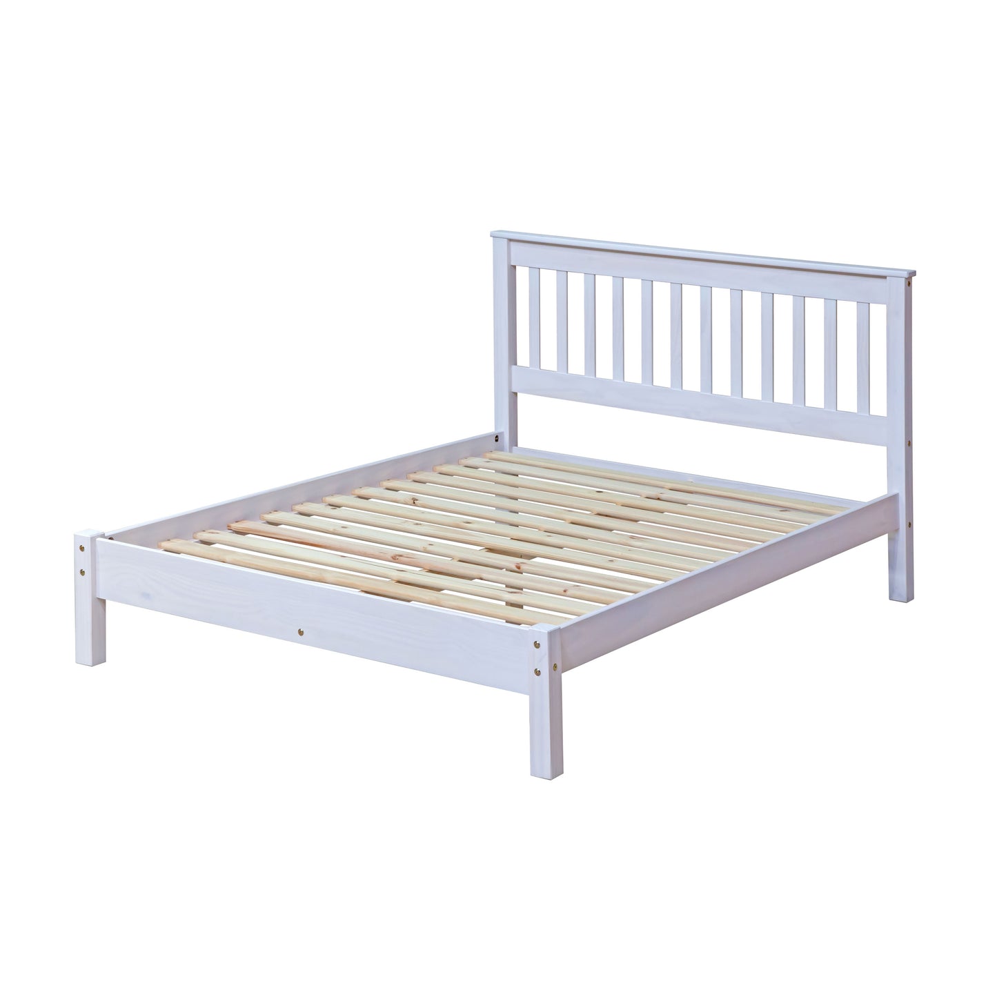 4'6" slatted low end bedstead