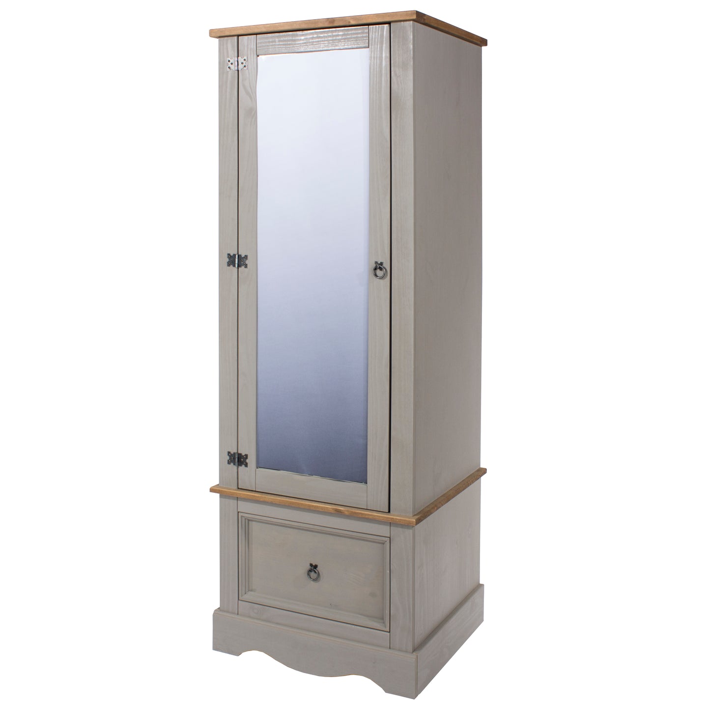 armoire with mirrored door