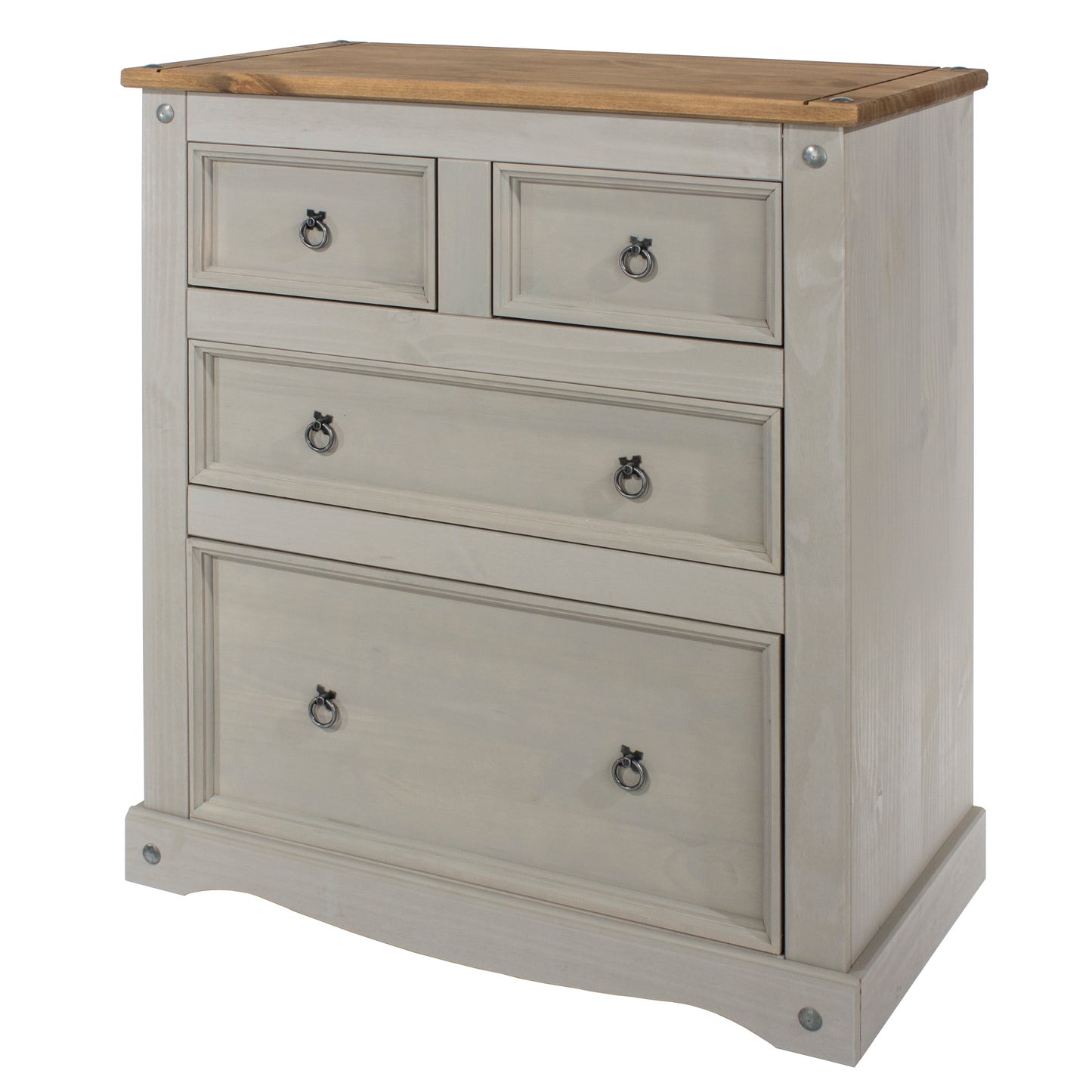 2+2 drawer chest